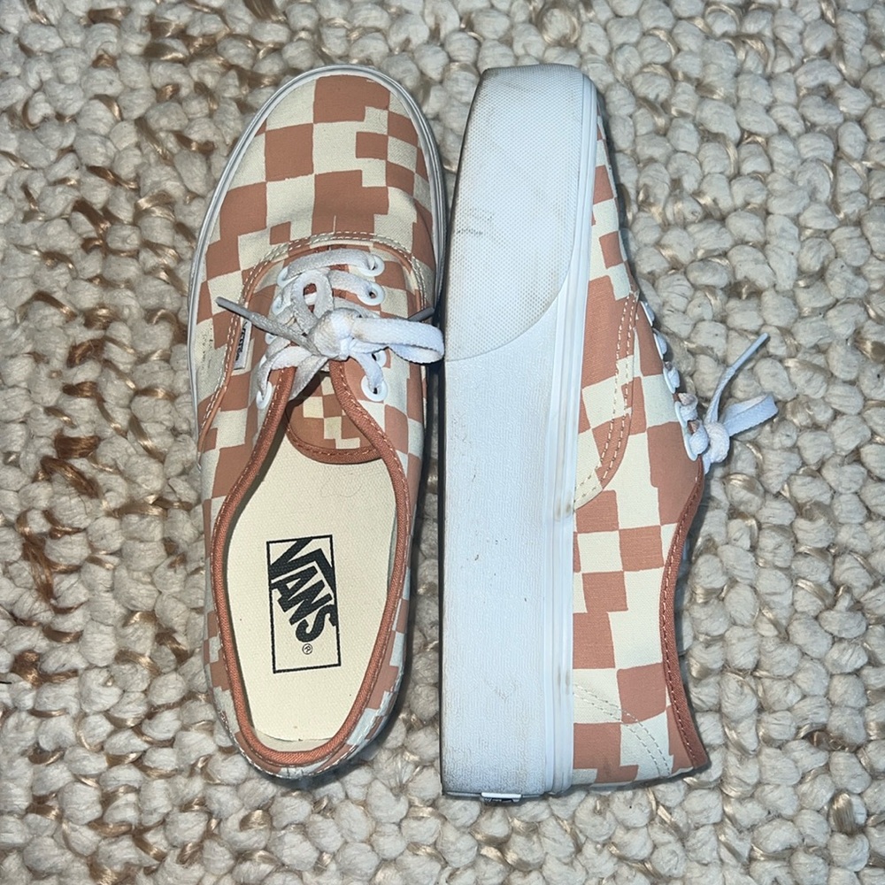 Like new vans. Only worn twice. So cute!
